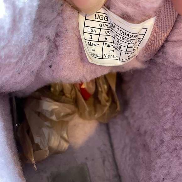 UGG Neumel Shoes pink size 8 - Picture 6 of 6